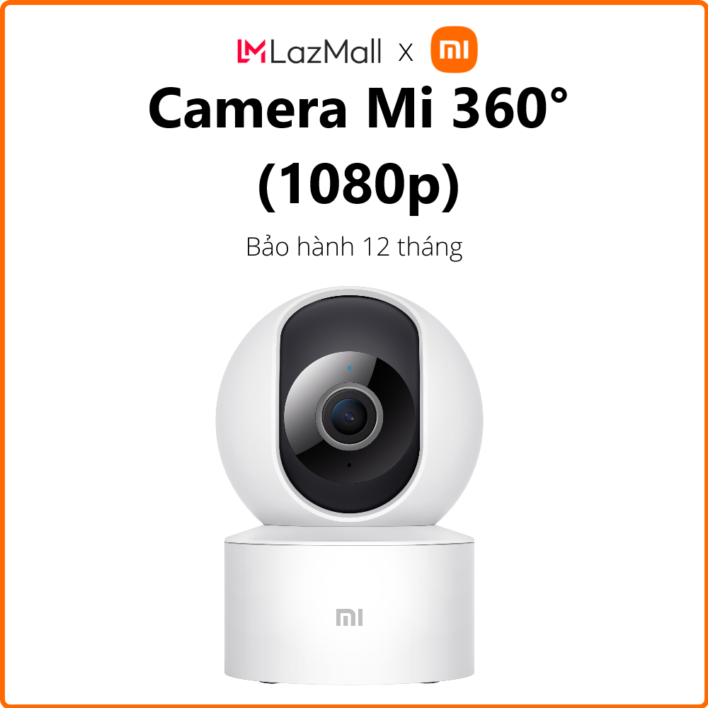 Camera giám sát Mi 360° Camera (1080p) FullHD 1080p Góc quay 360° Đàm thoại 2 chiều Phát hiện chuyển động AI