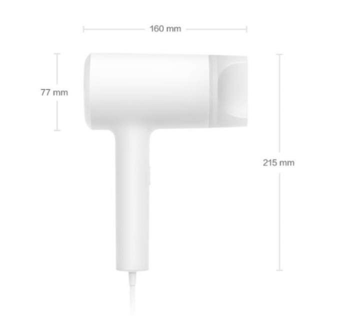 Máy sấy tóc Xiaomi Mi Ionic Hair Dryer - Công suất 1800W | Điện áp 210-240V | Động cơ đốt nóng bằng hồng ngoại | Giữ ẩm tóc | Công nghệ động cơ...