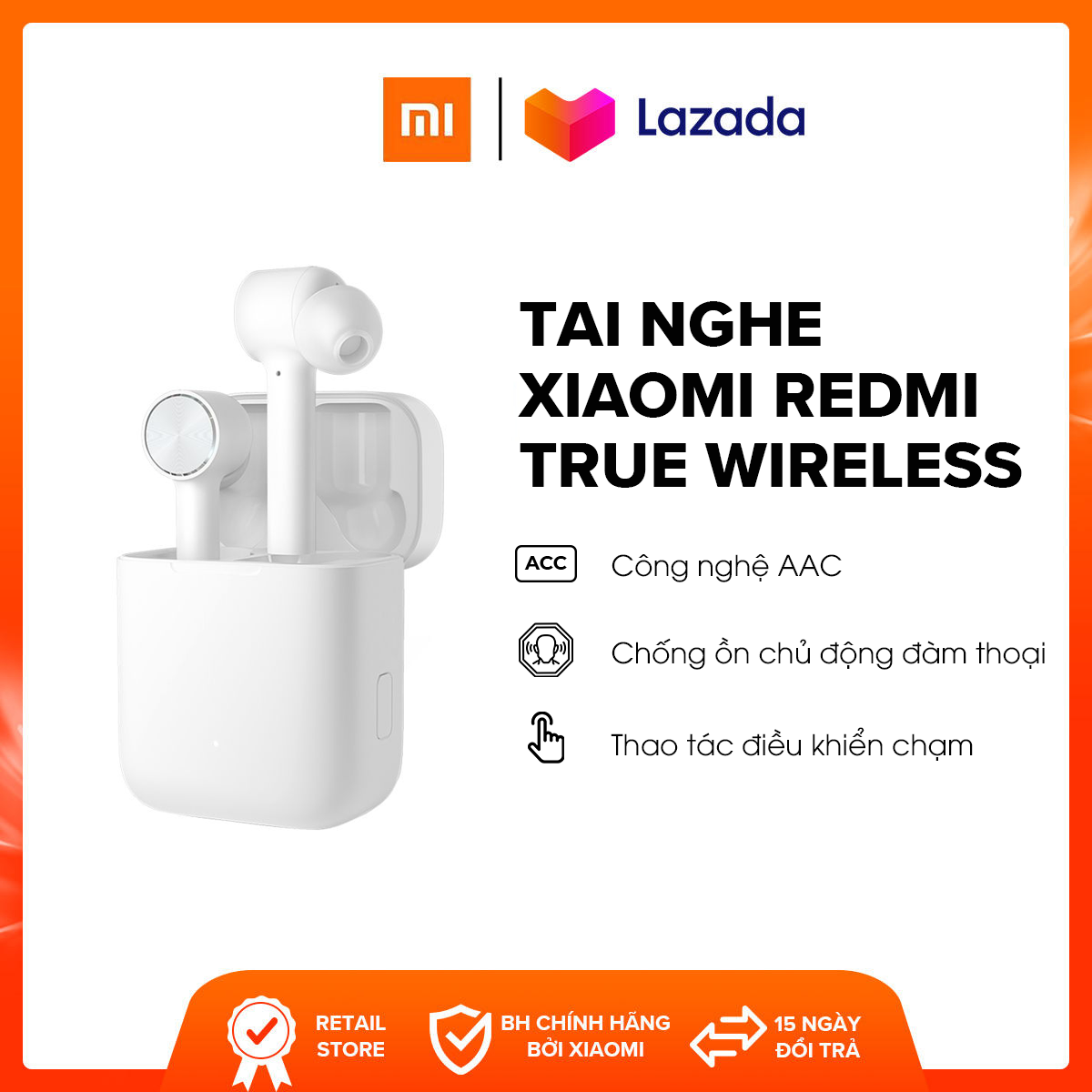 Tai nghe Xiaomi True Wireless Redmi Earphones
